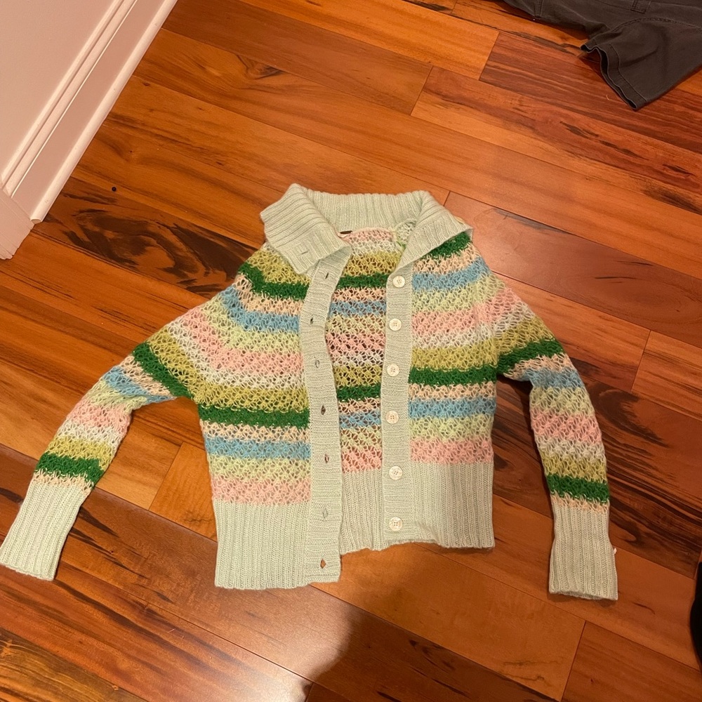 Free people knit cardigan